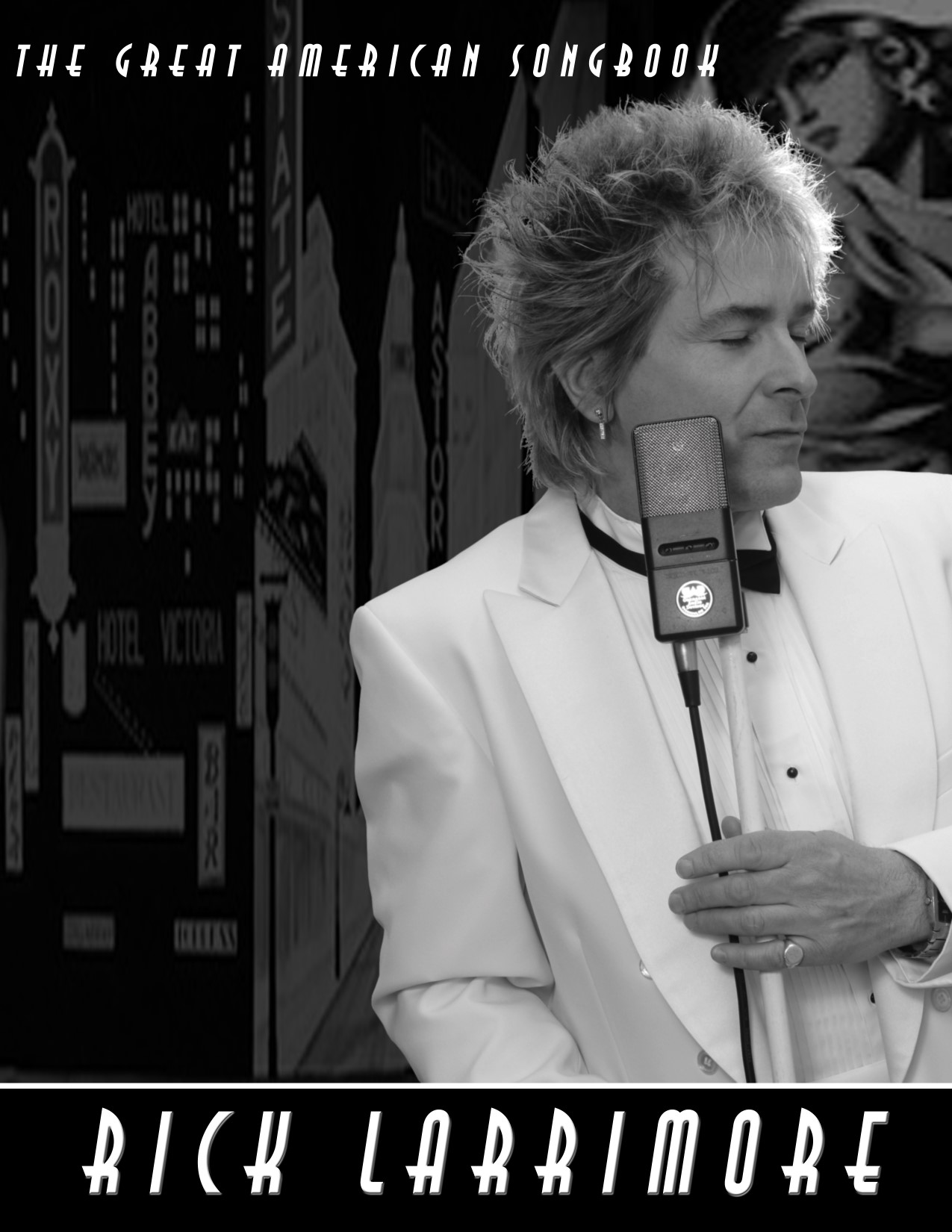 Photo of Rick Larrimore as Rod Stewart