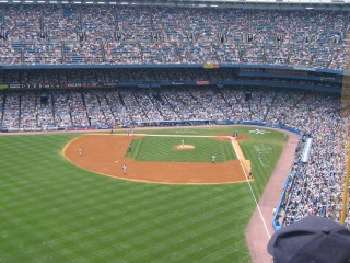 Photo of a packed Yankee Stadium Photo of a packed Yankee Stadium