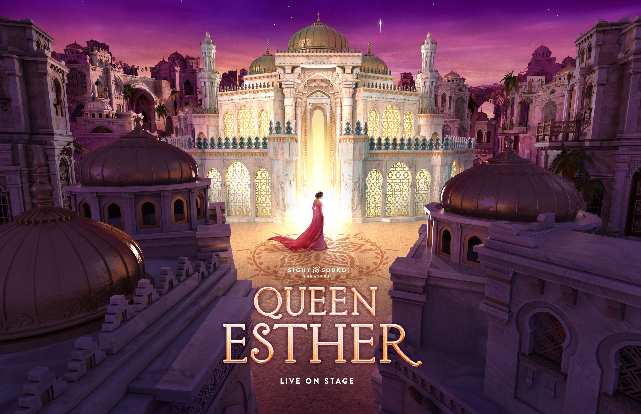 Poster image of Queen Esther from Sight & Sound Theatre